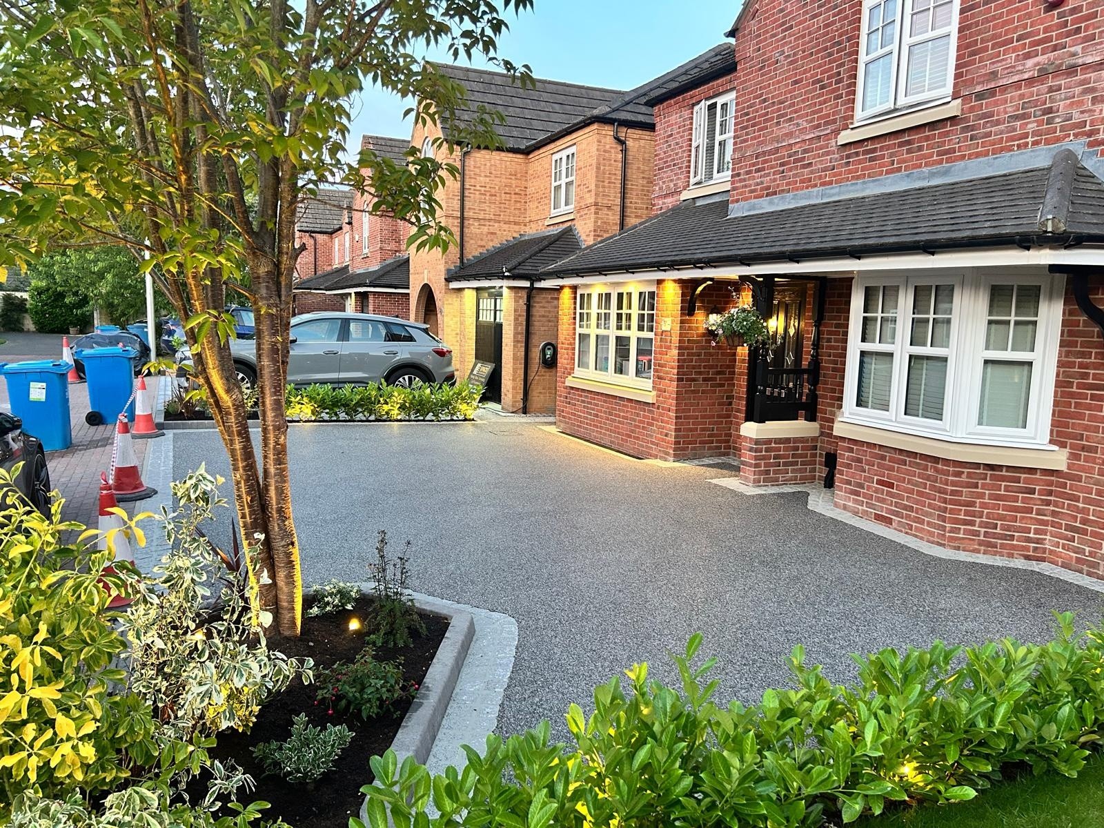 Space Groundworks Ltd Facebook ad: A stunning resin driveway completed last week by…