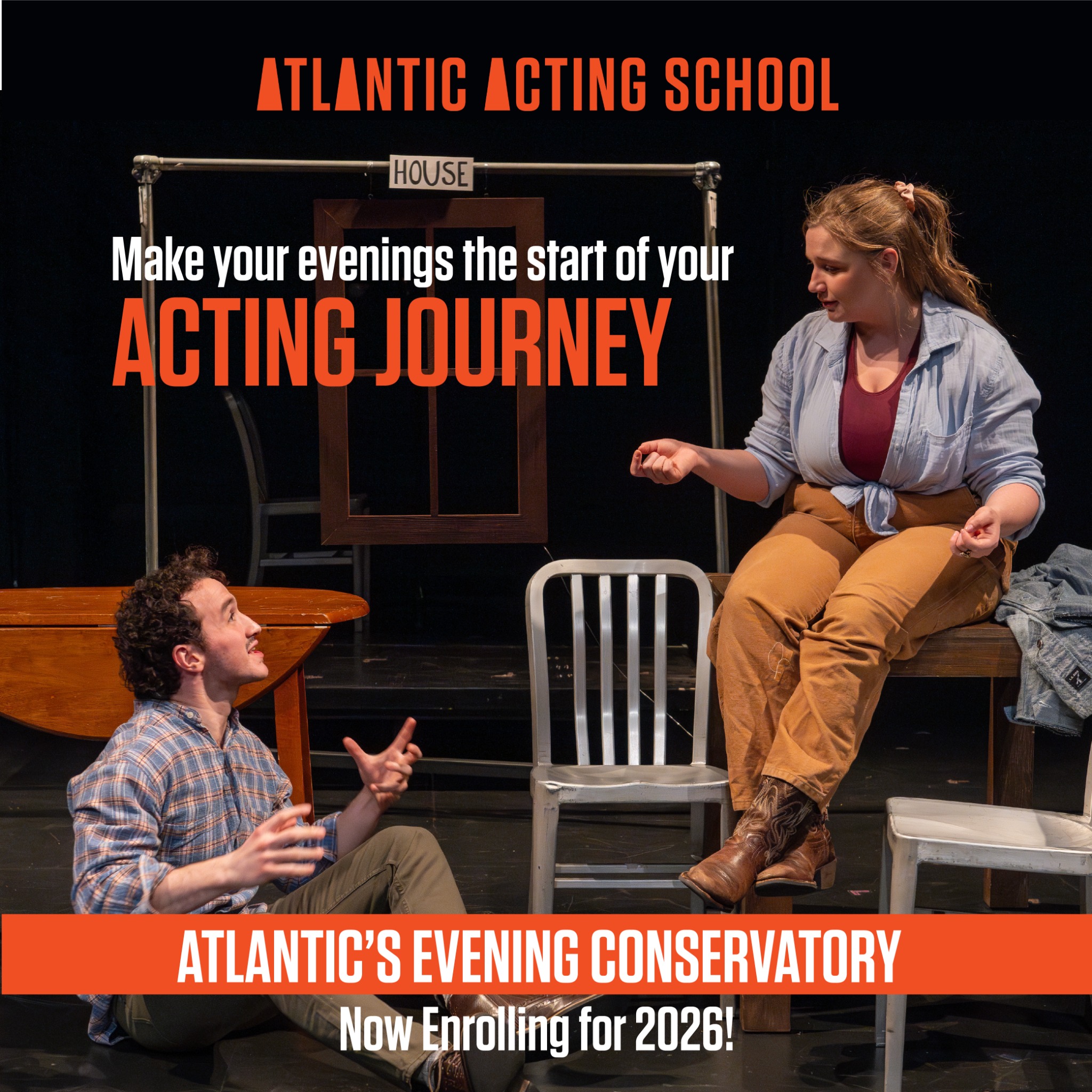 Atlantic Acting School Facebook ad