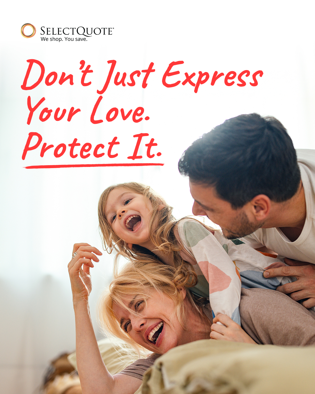SelectQuote Insurance Services Facebook ad