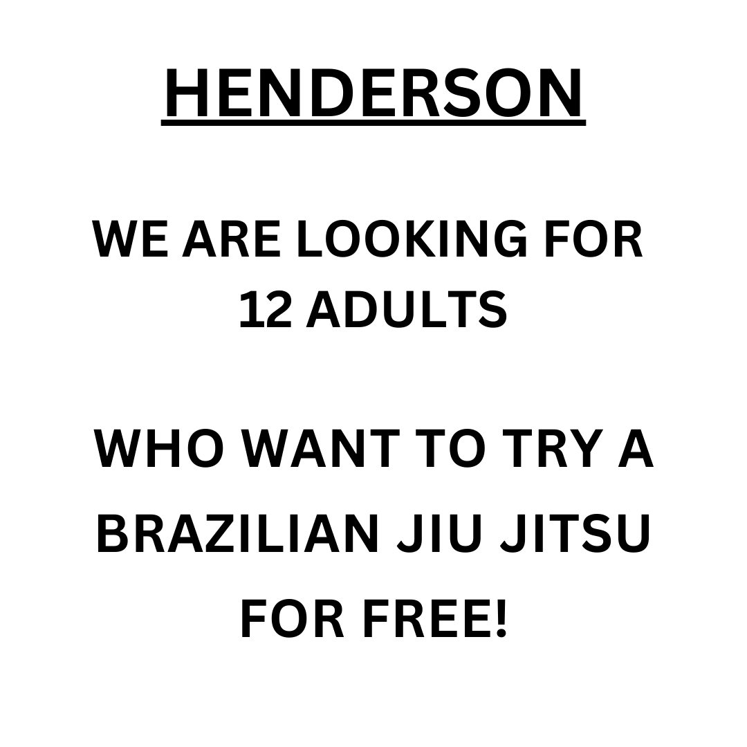 Gracie Humaita Henderson Facebook ad: FREE BJJ Class for ADULTS