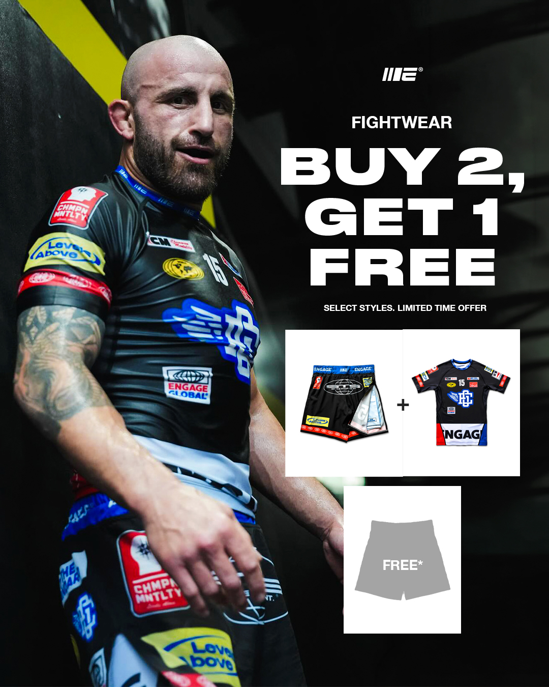 Engage Facebook ad: Train-Ready Engage Gear