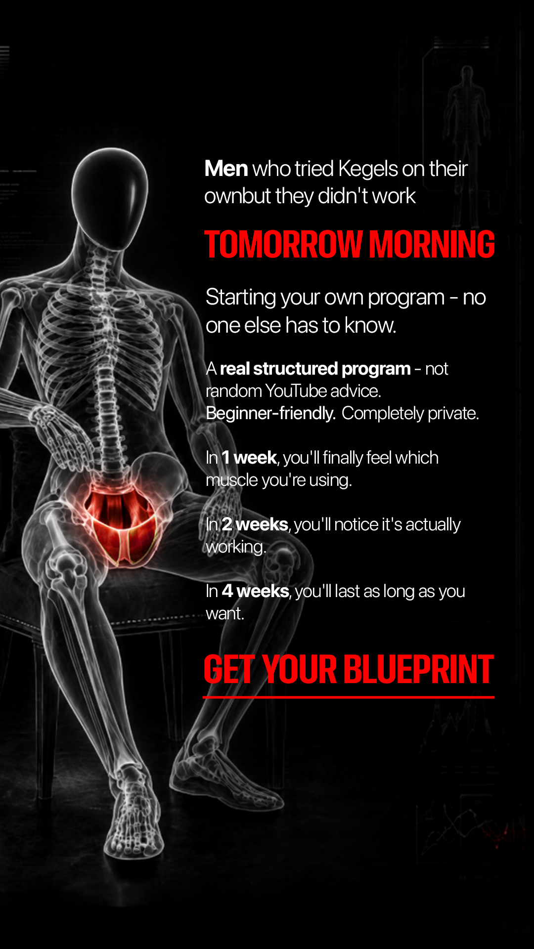 Dr. Kegel: For Men’s Health & Wellness Facebook ad