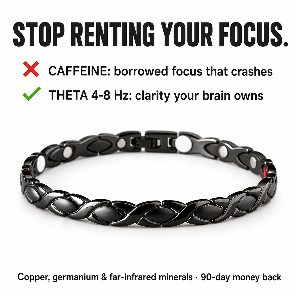 Karma Items Facebook ad: Caffeine-free focus in 2 weeks
