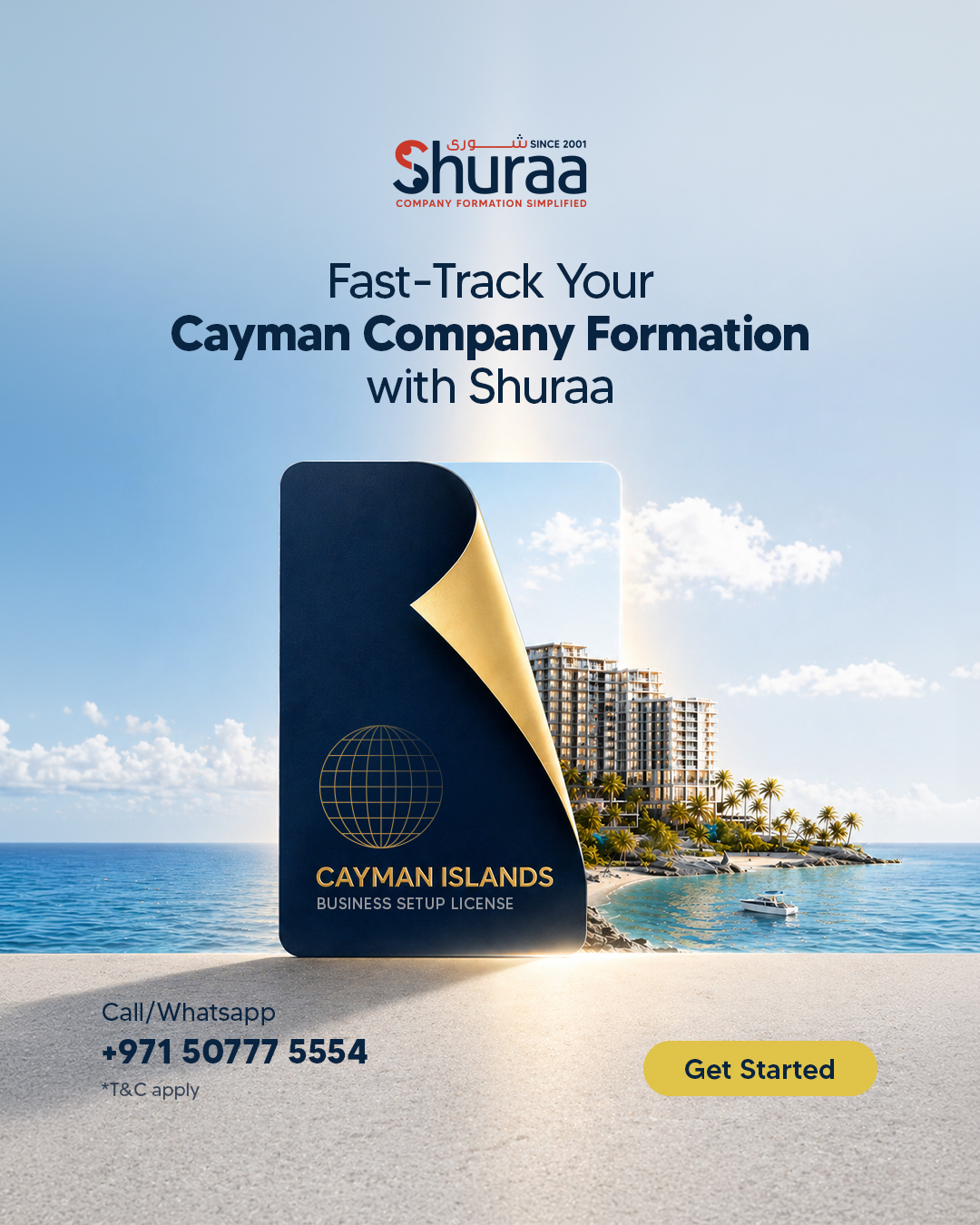 Shuraa Business Setup Facebook ad