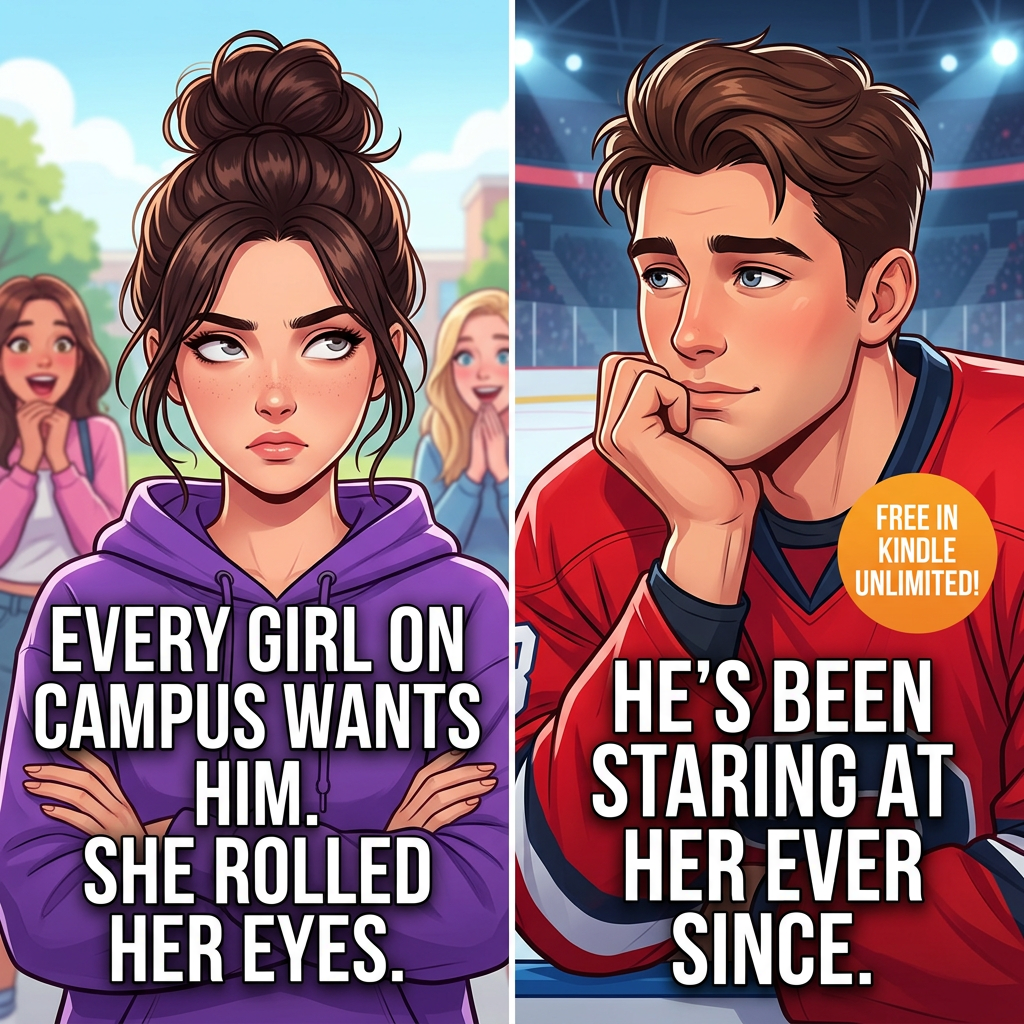 College Sports Romance Books Facebook ad