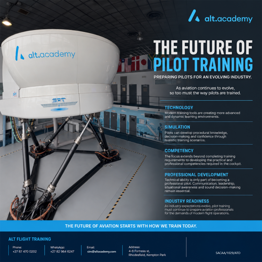 Alt. Academy Facebook ad: Alt Academy is an SACAA Approved Training Organisation…