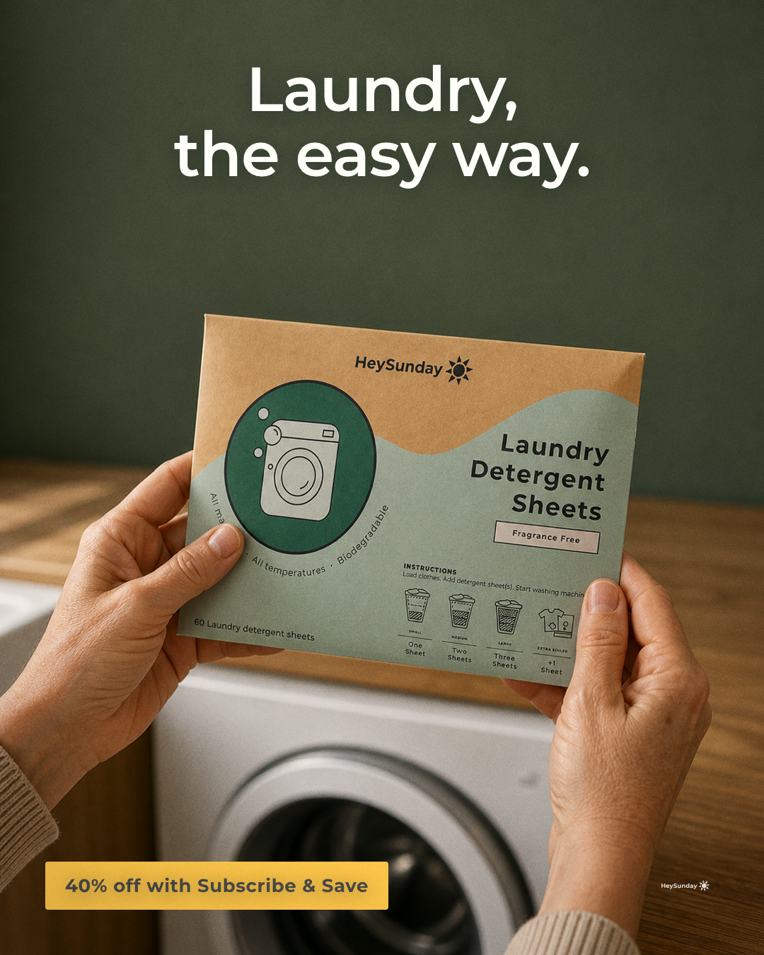 HeySunday Facebook ad