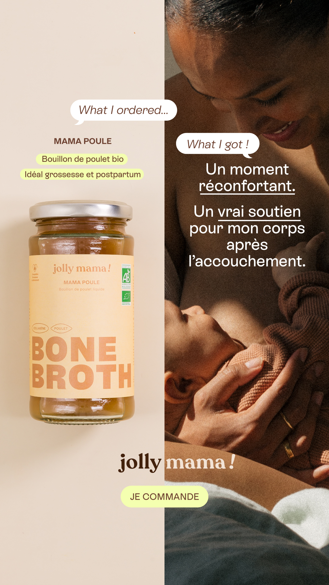 Jolly Mama Facebook ad
