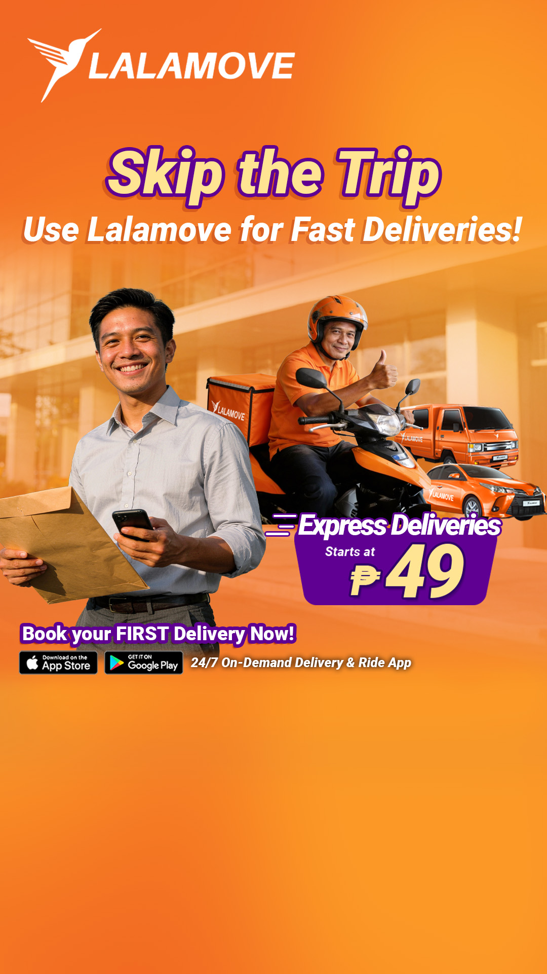 Lalamove Facebook ad