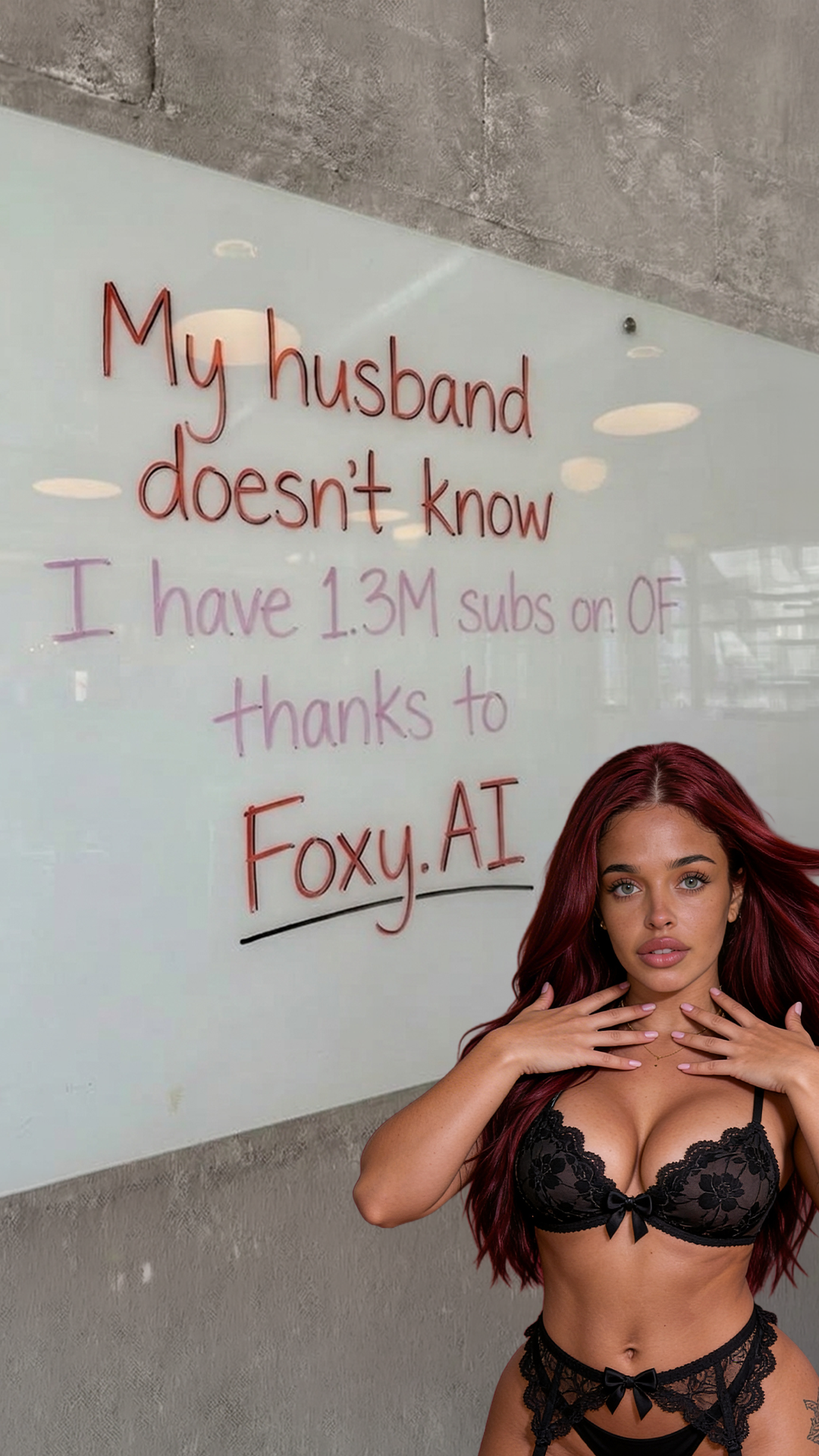 Foxy.ai Facebook ad