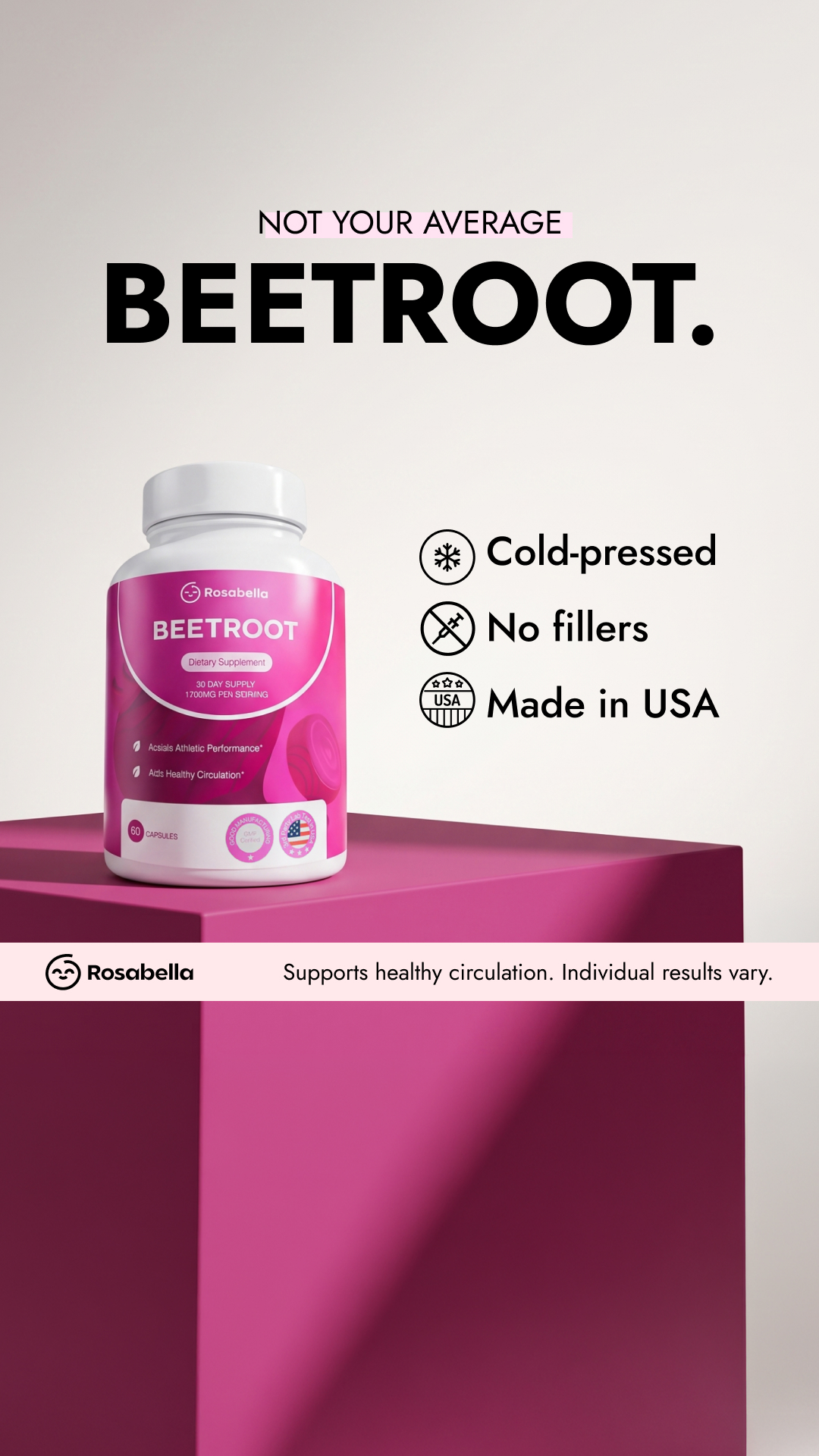 Rosabella Beetroot Facebook ad