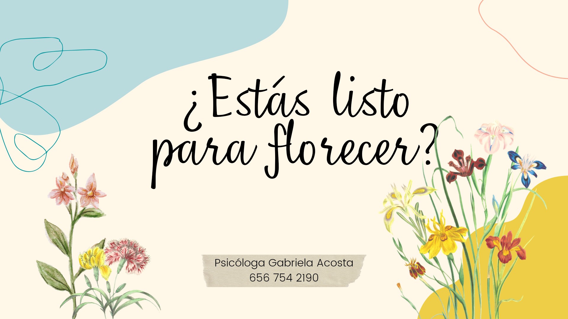 Psicóloga Gabriela Acosta Facebook ad: Consulta individual para mujeres con problemas de Depresión…