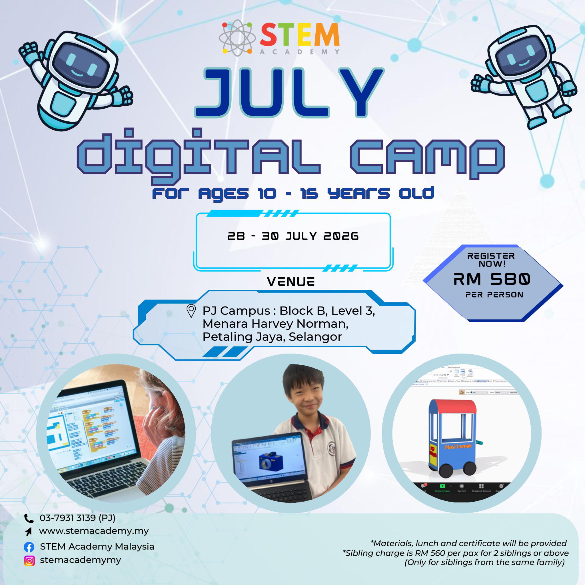 STEM Academy Malaysia Facebook ad