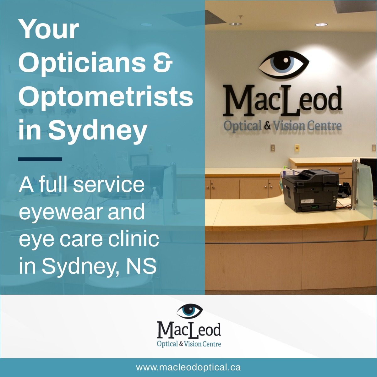MacLeod Optical & Vision Centre Facebook ad: Home