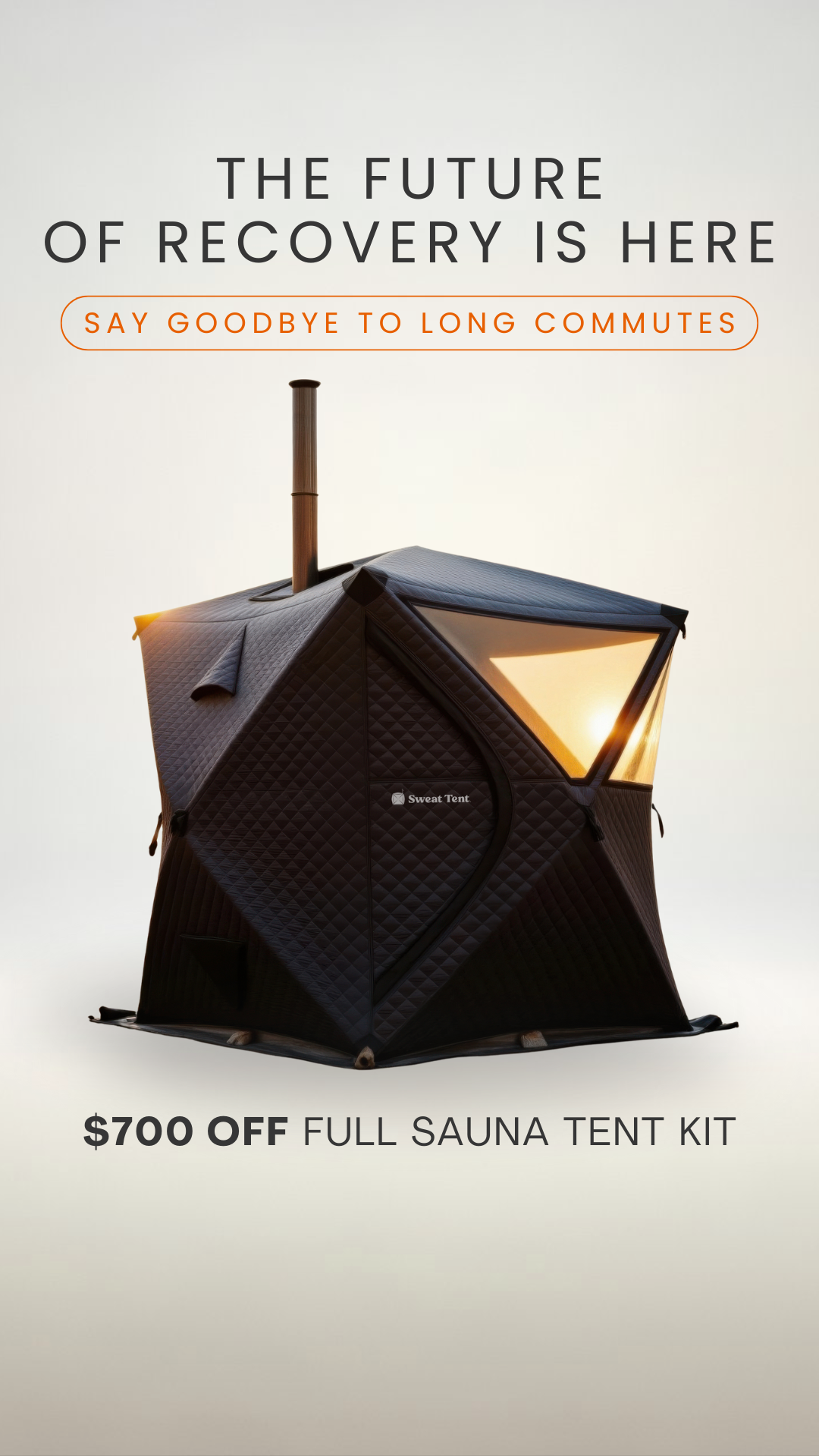 SweatTent Facebook ad from Jun 4, 2026