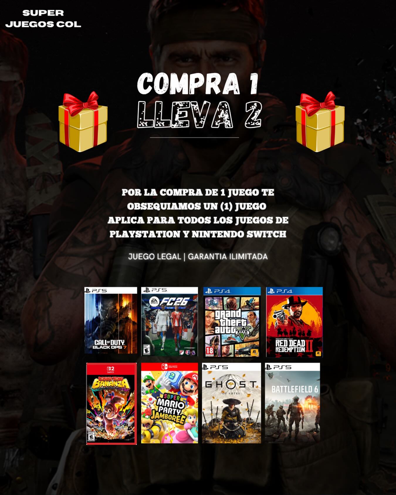 Super Juegos Digitales Facebook ad: Escribenos al Whatsapp