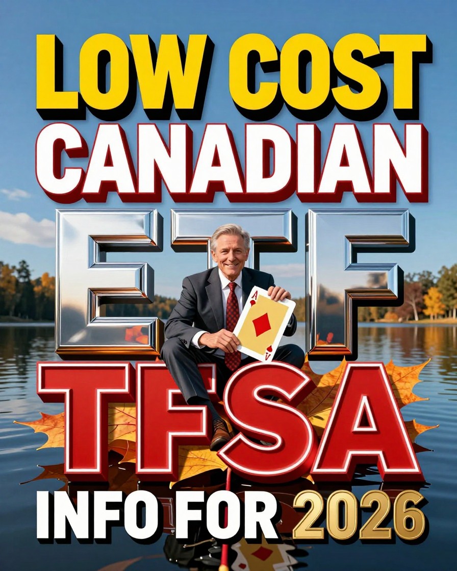 Radiant Living Society Facebook ad: Low Cost Canadian ETF TFSA Options 2026