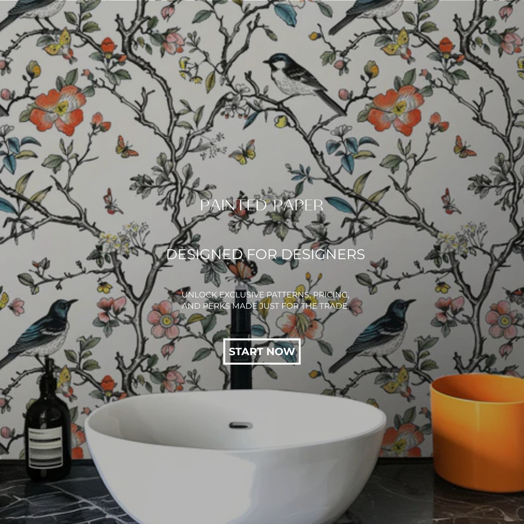 The Painted Paper Facebook ad