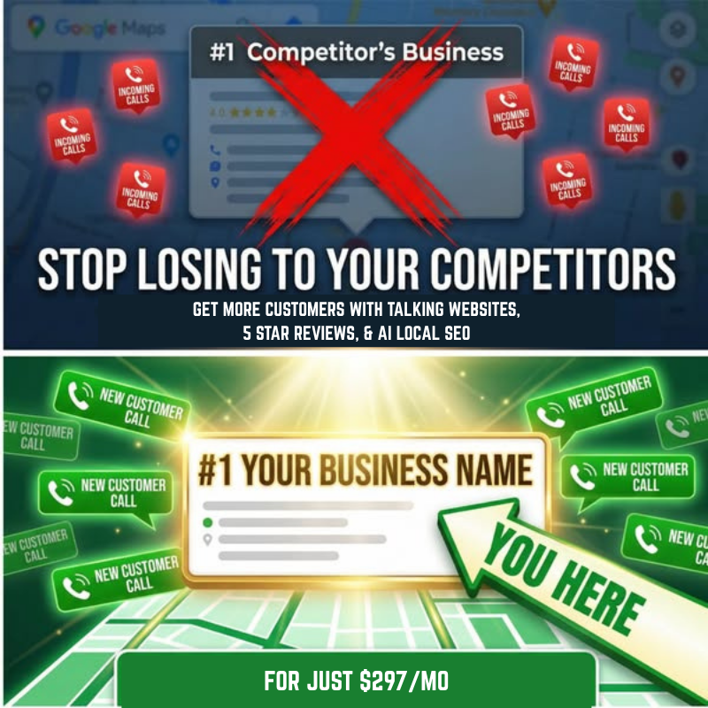 Local Rankers Facebook ad: BUSINESS OWNERS Get Your FREE Website
