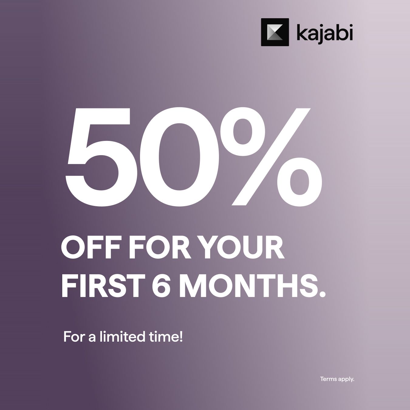 Kajabi Facebook ad