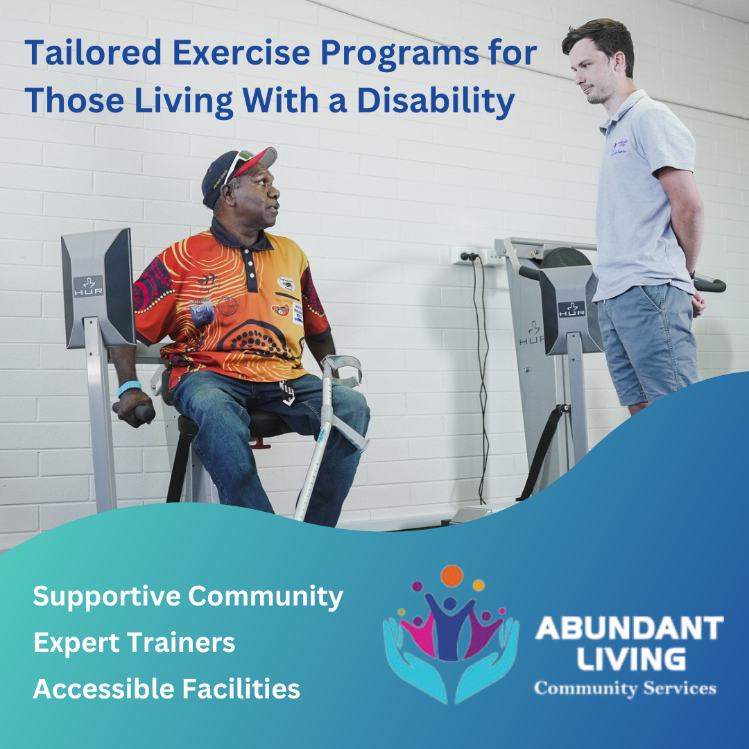 Abundant Living Community Services Facebook ad from Jun 4, 2025