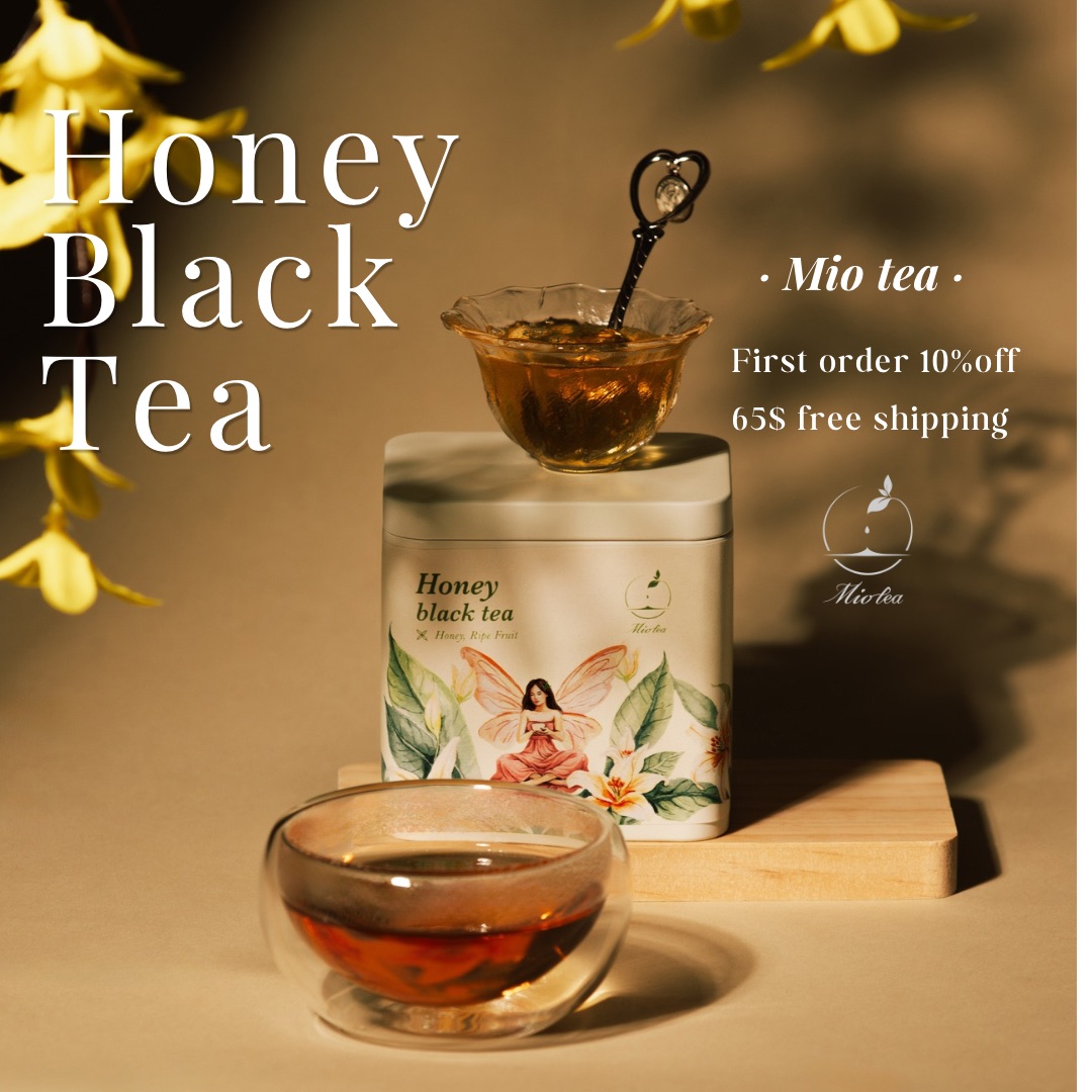 Mio Tea Facebook ad: 10% OFF | Naturally Honeyed Black Tea