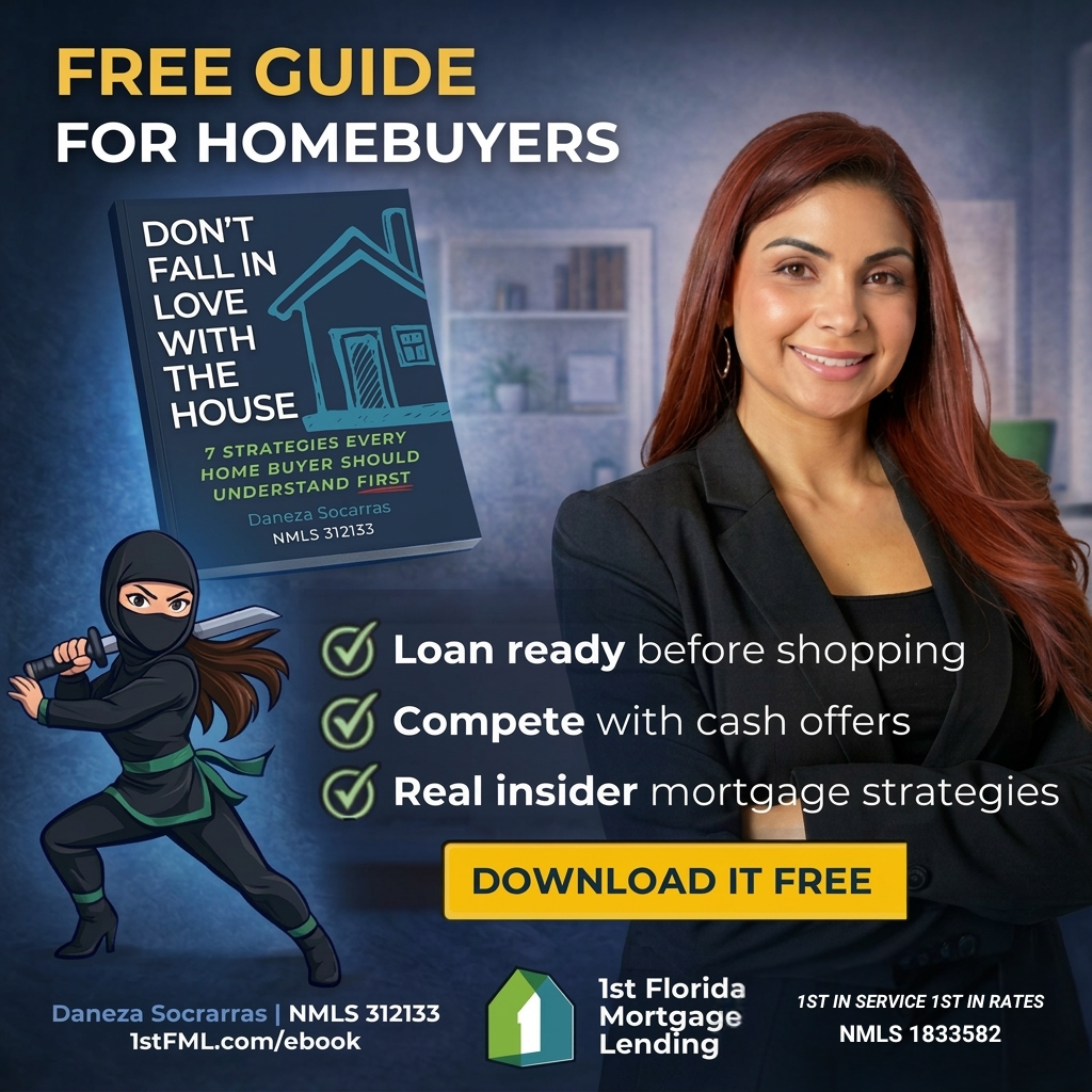 1st Florida Mortgage Lending, NMLS 1833582 Facebook ad: Most Buyers Do This Backwards