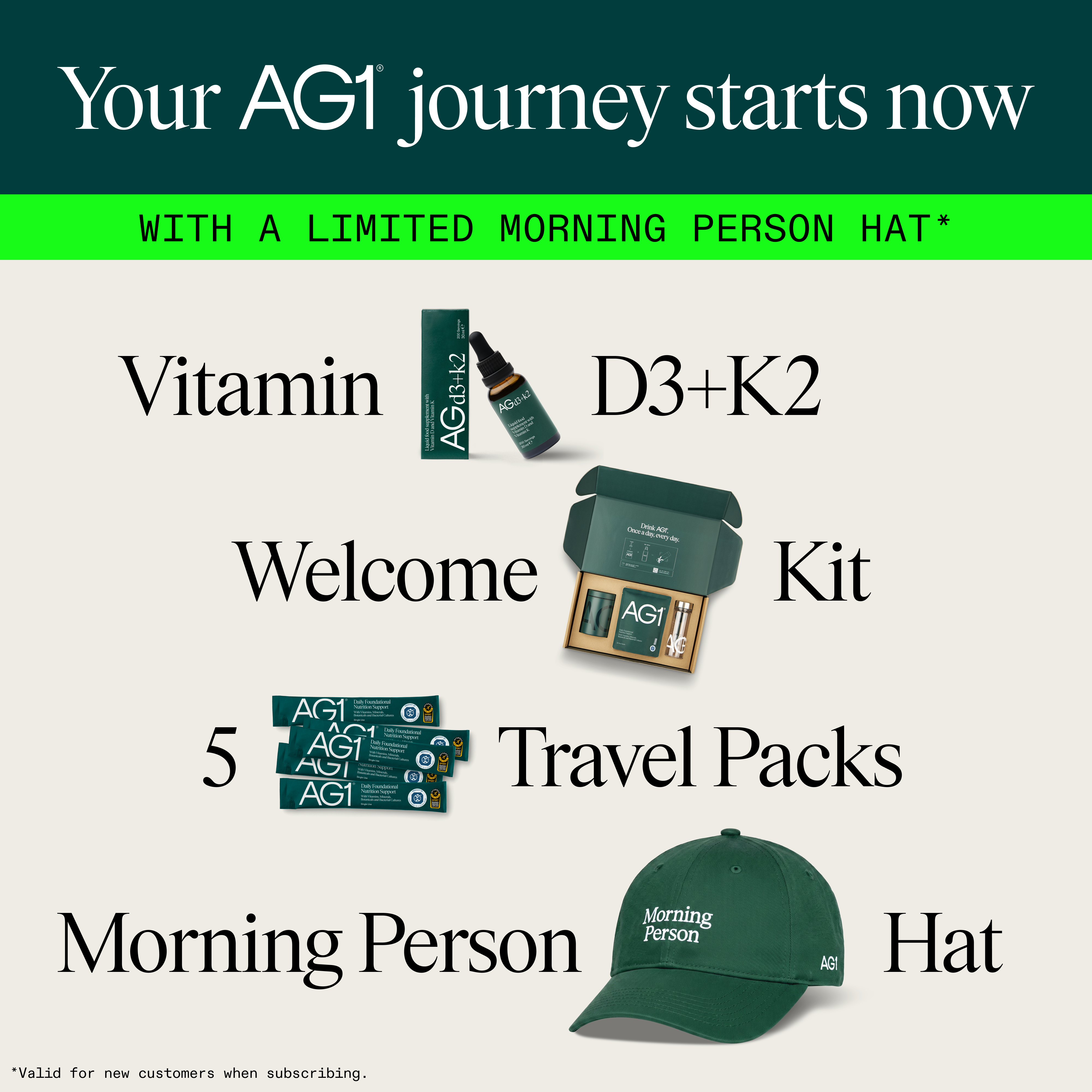 AG1 by Athletic Greens Facebook ad