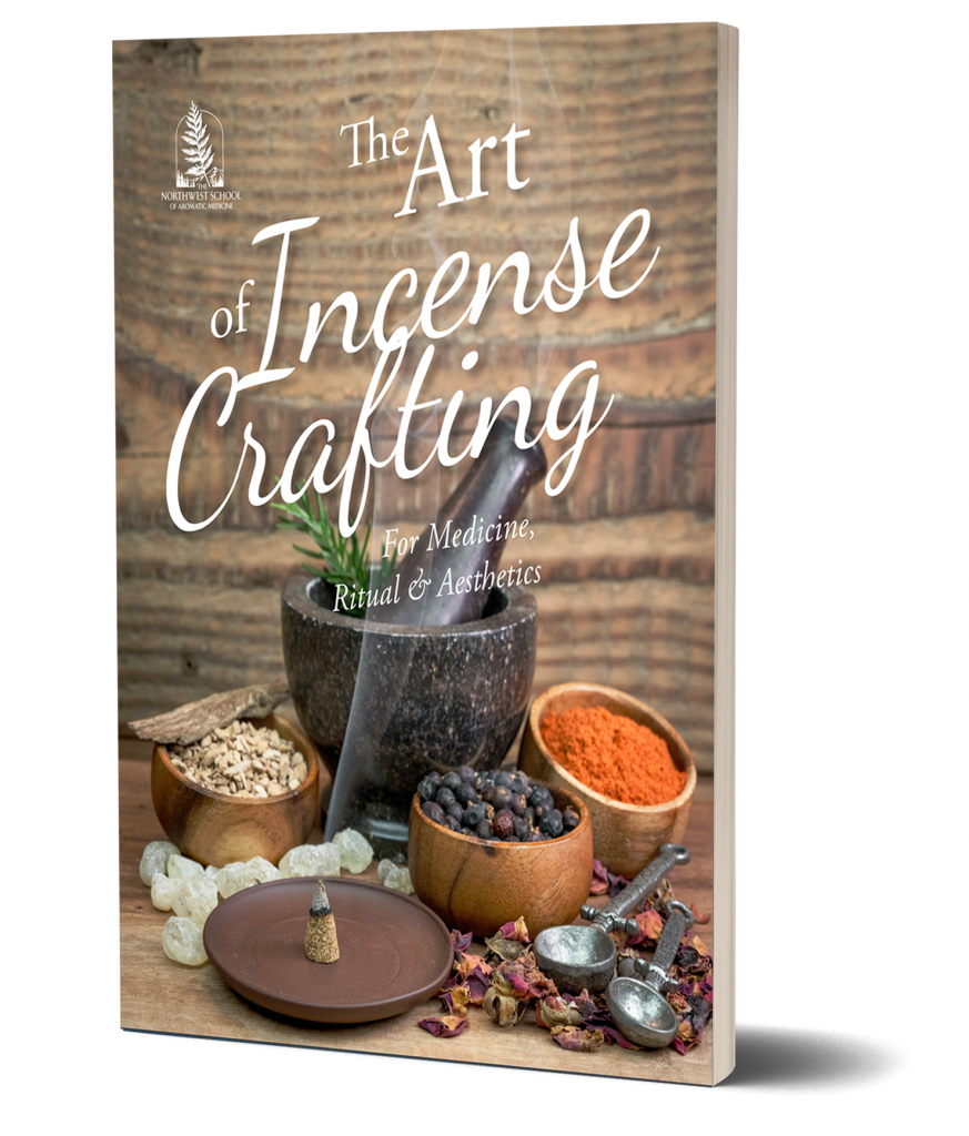 The Northwest School of Aromatic Medicine Facebook ad: Learn to Make Your Own Incense Cones