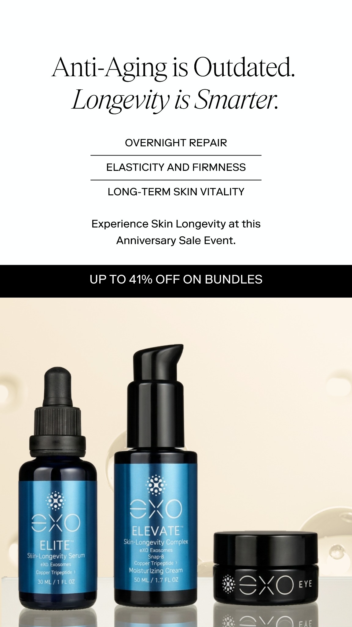 Exoceuticals Facebook ad
