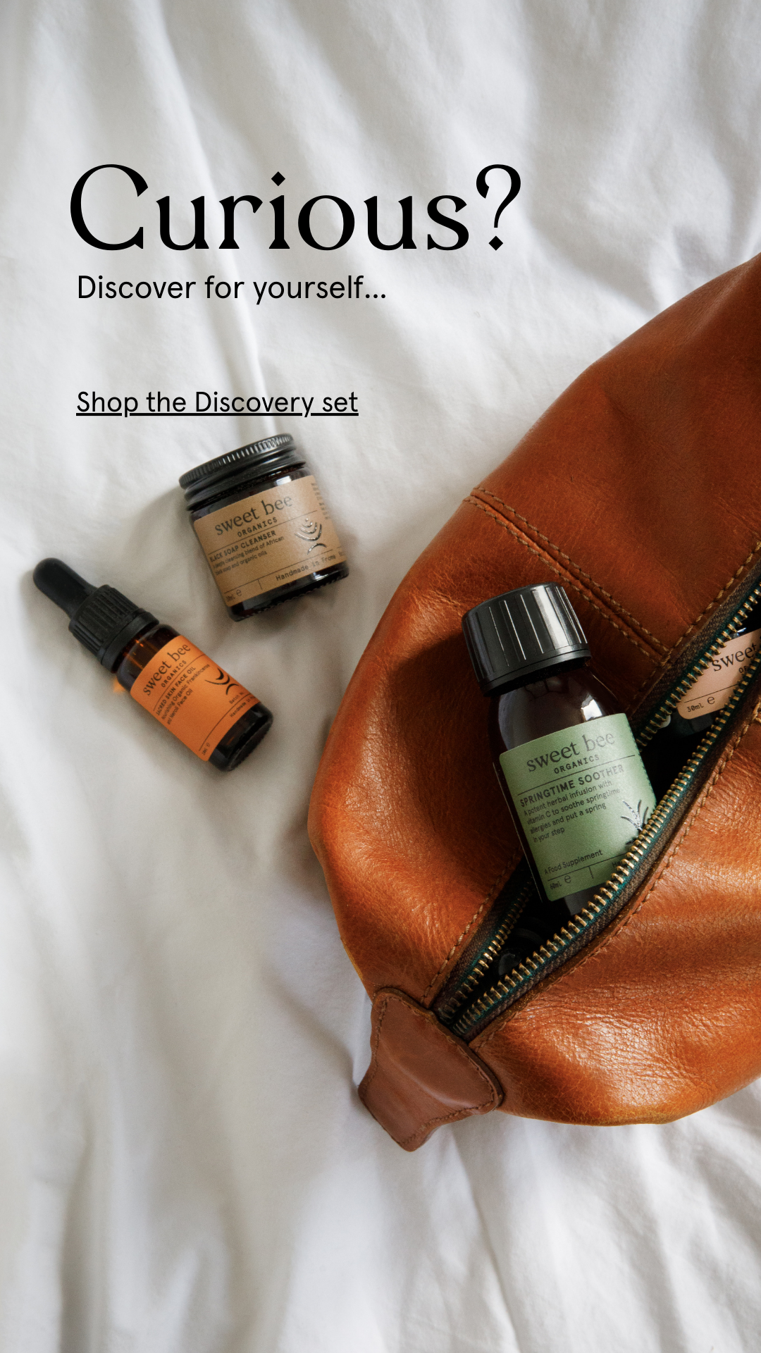 Sweet Bee Organics Facebook ad