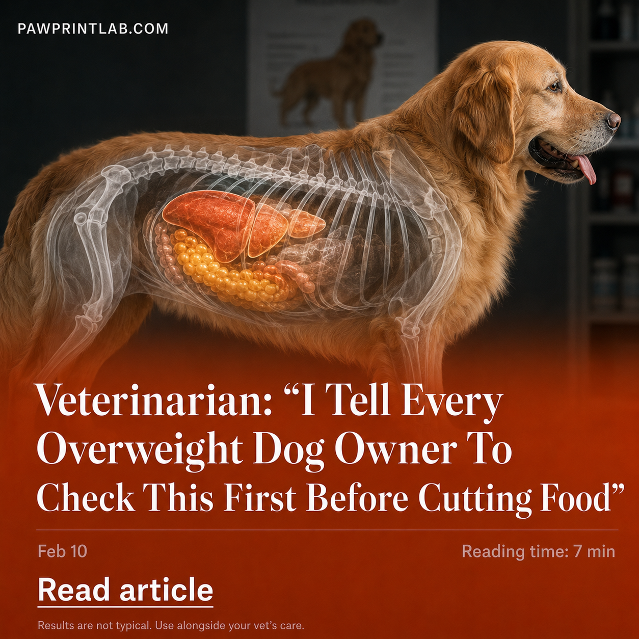 Vet-Approved Pet Products Facebook ad