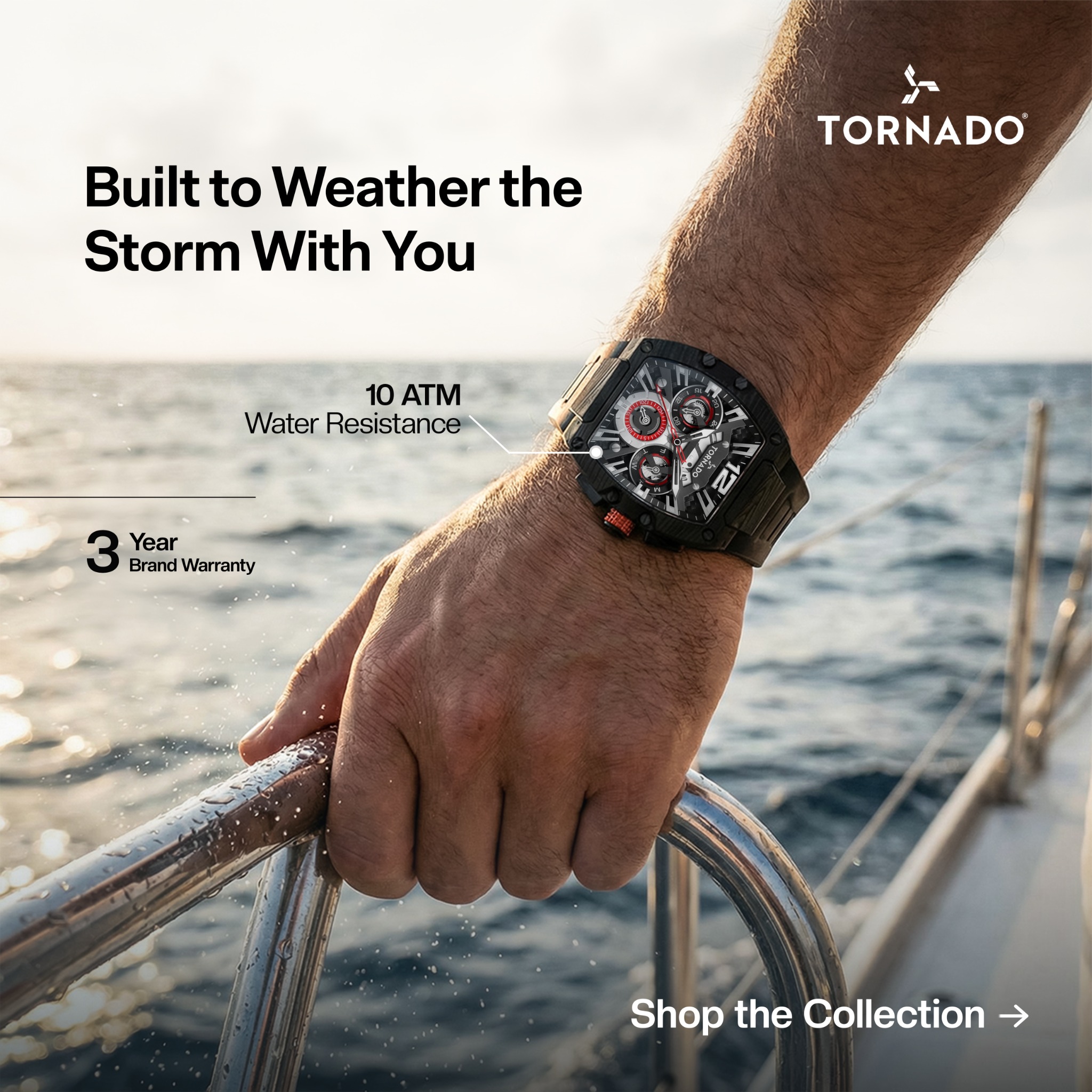 Tornado World Facebook ad