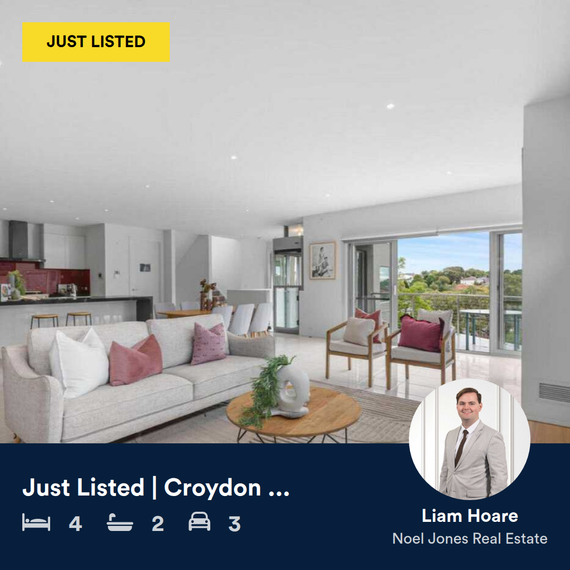Noel Jones Maroondah Facebook ad: Design Excellence In An Exclusive Location