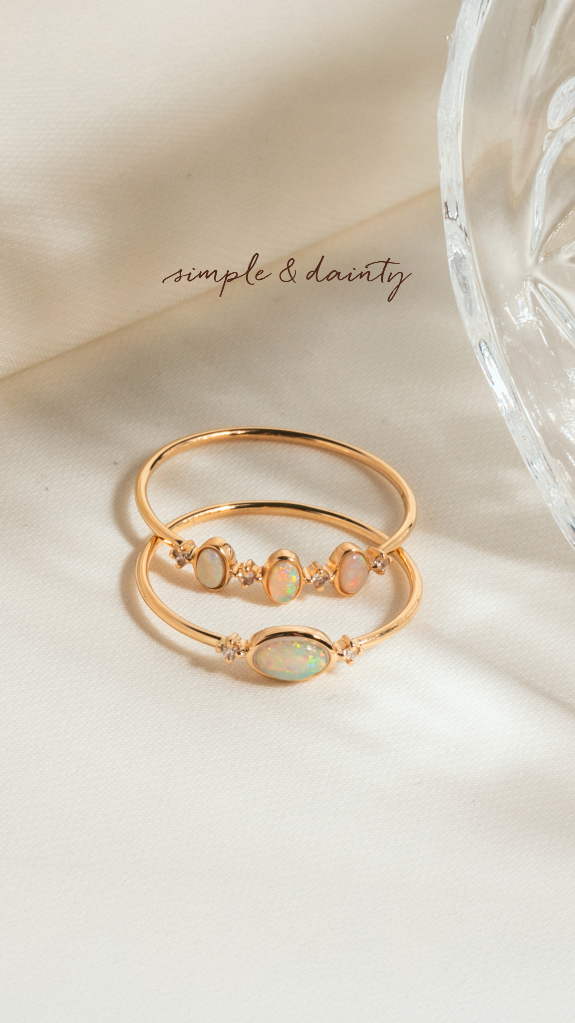 Simple & Dainty Facebook ad