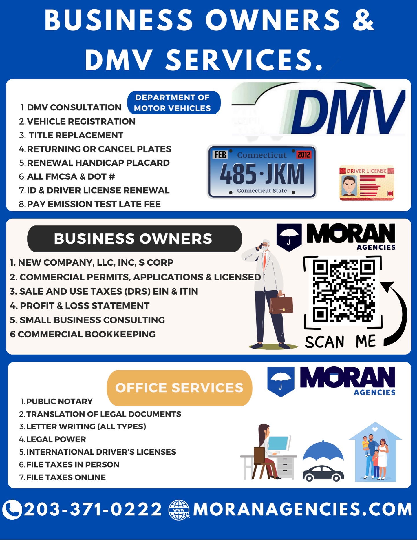 Moran Agencies Facebook ad: DMV SERVICES | Moran Agencies