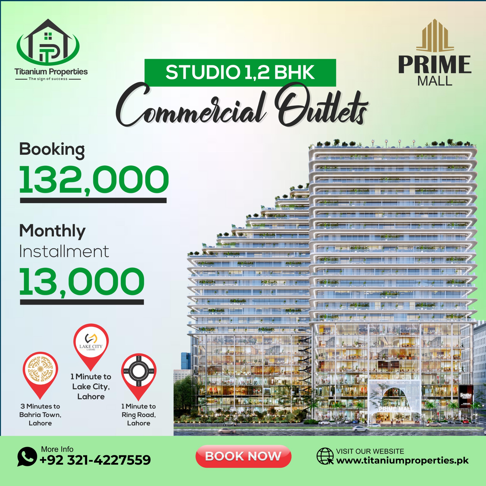 Titanium Properties Pvt. Ltd. Facebook ad