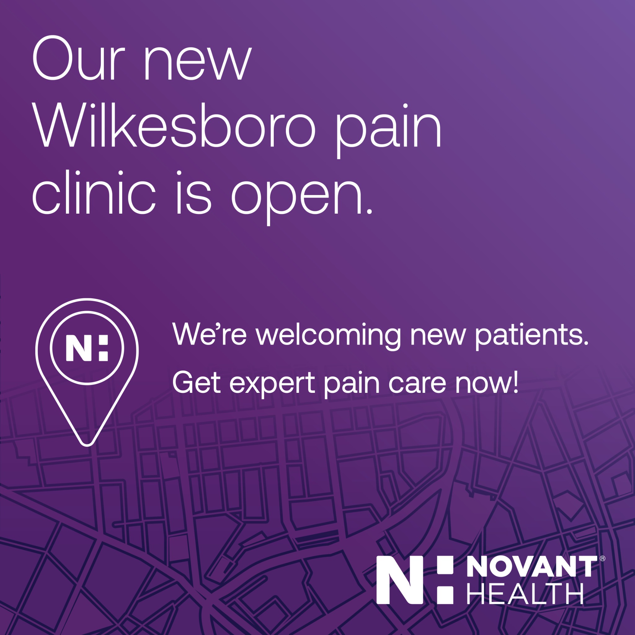 Novant Health Facebook ad