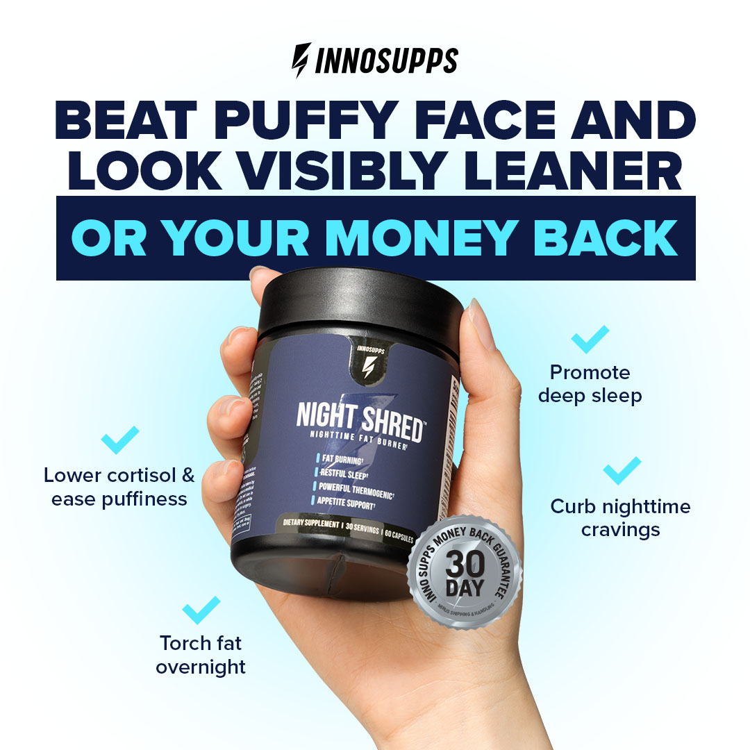 Inno Supps Night Shred Facebook ad