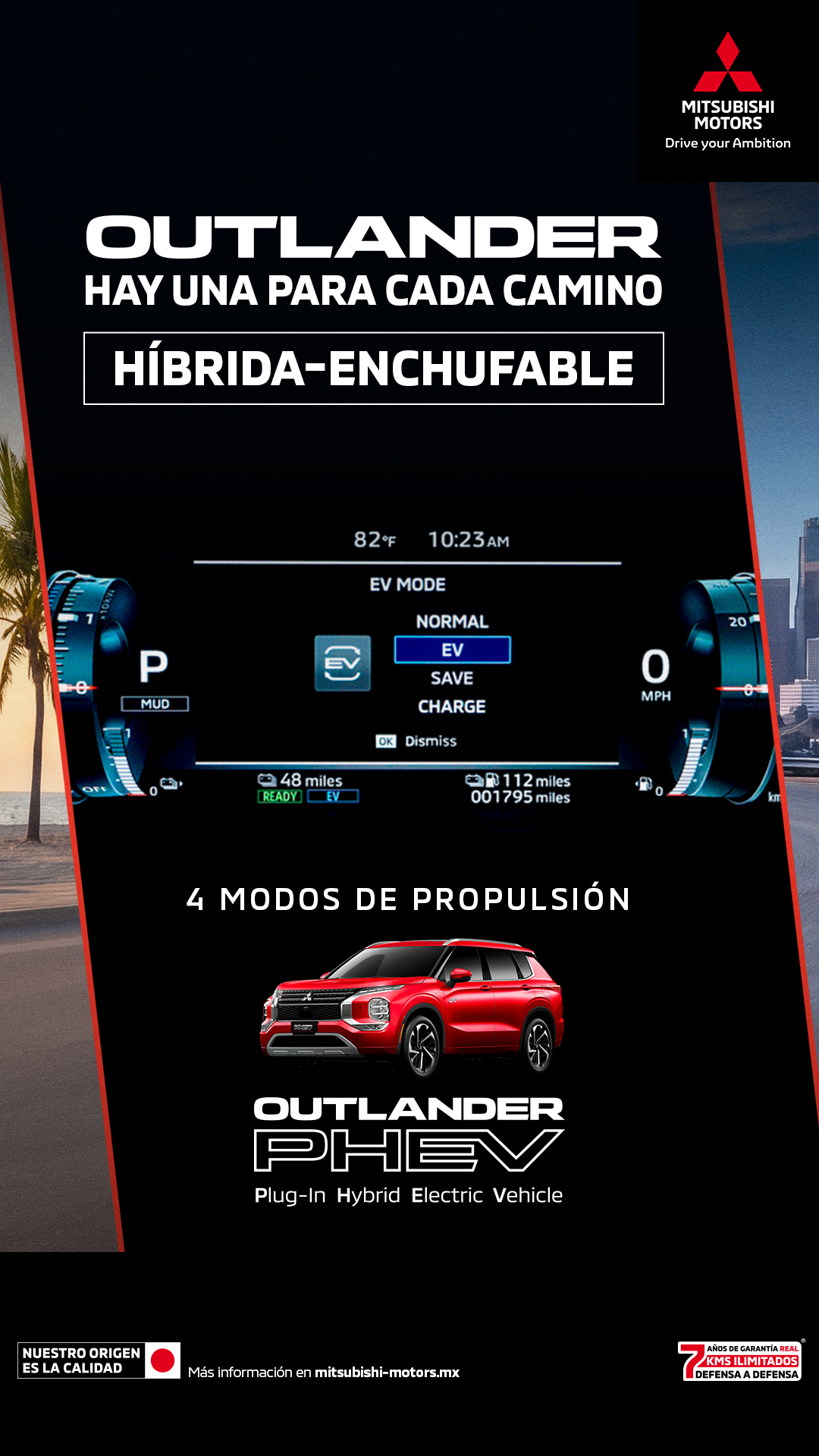 Mitsubishi Motors De México Facebook ad