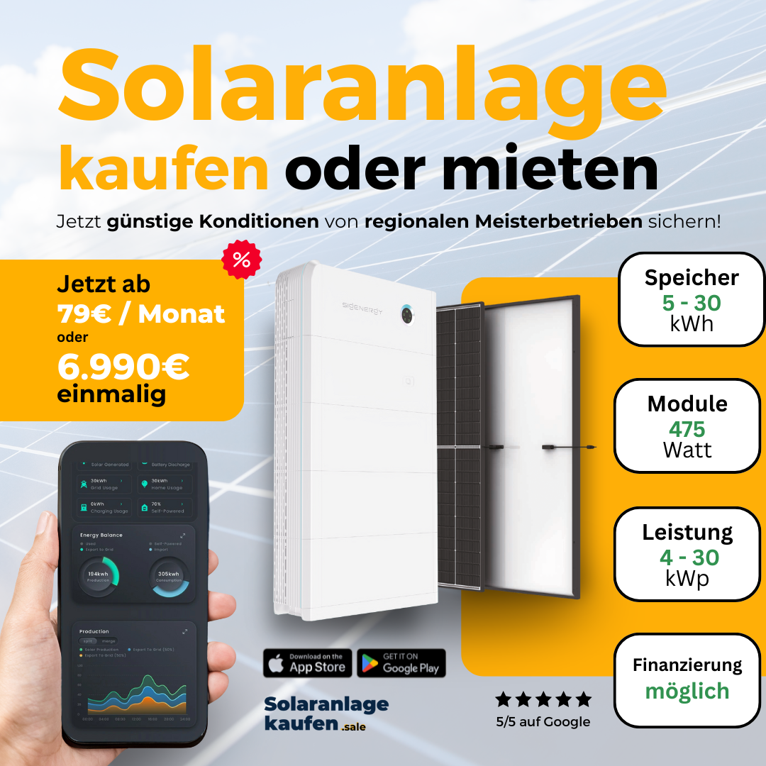 Solaranlage kaufen Sale Facebook ad