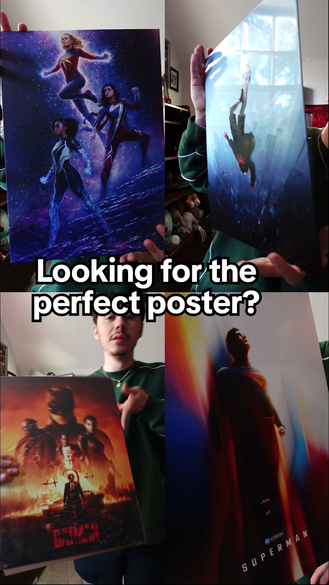 Displate Facebook ad: Metal Posters