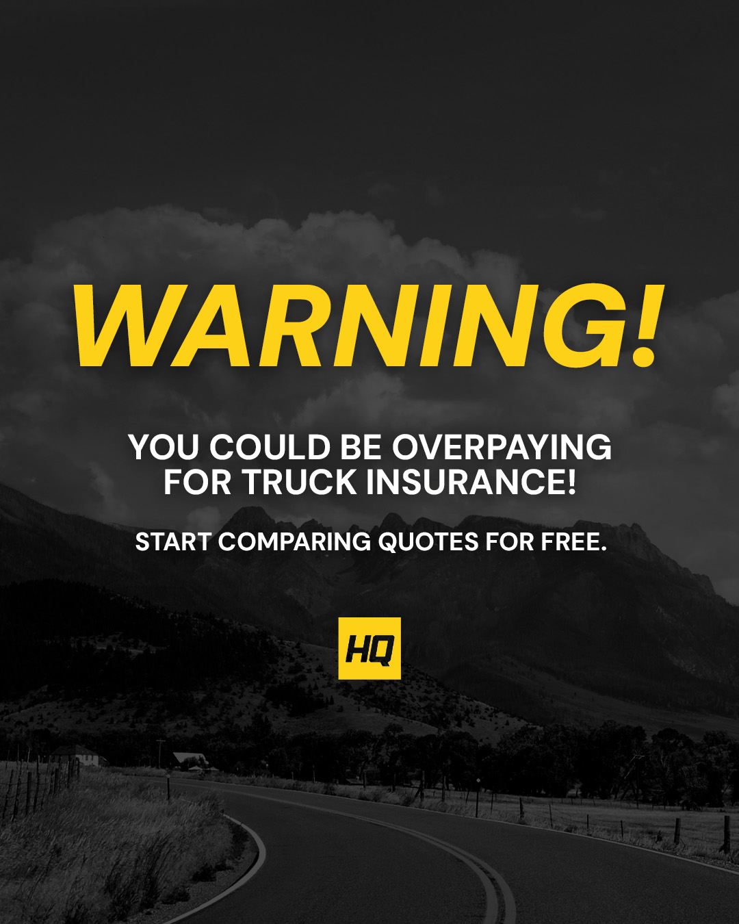 Commercial Truck Insurance - Headquarters Facebook ad