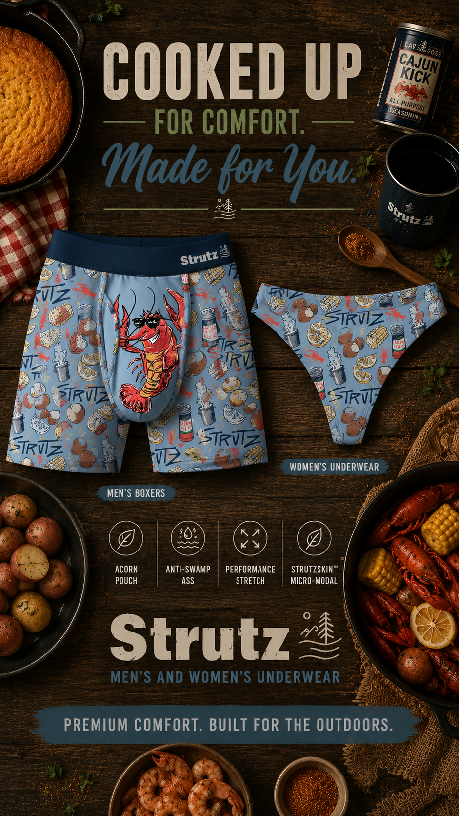 Strutz Facebook ad