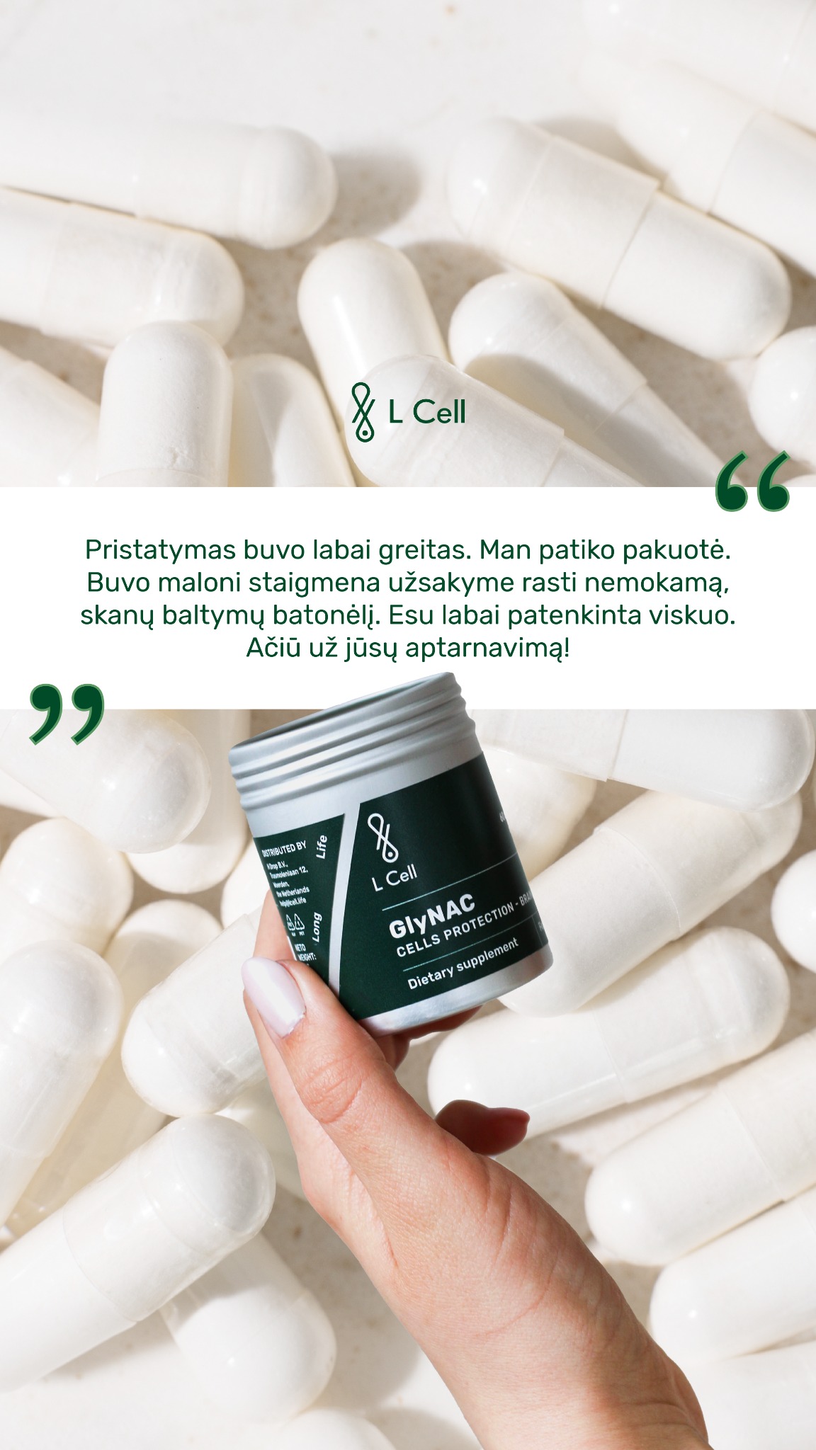 L Cell Facebook ad