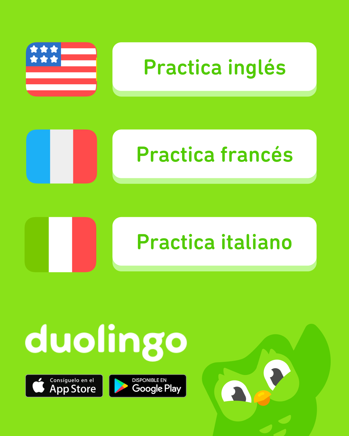 Duolingo Facebook ad