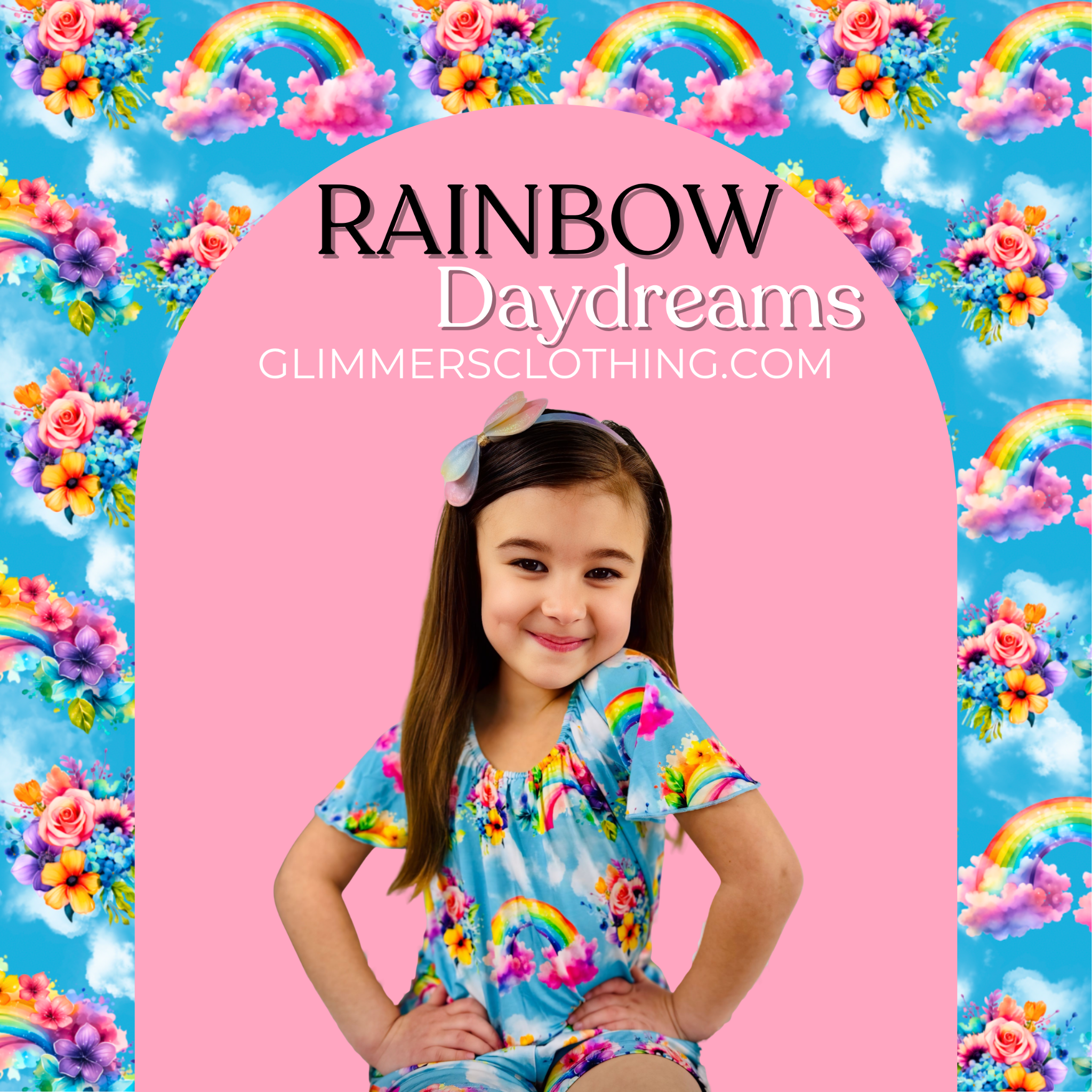 Glimmers Clothing Facebook ad: Soft. Stretchy. Made for real life