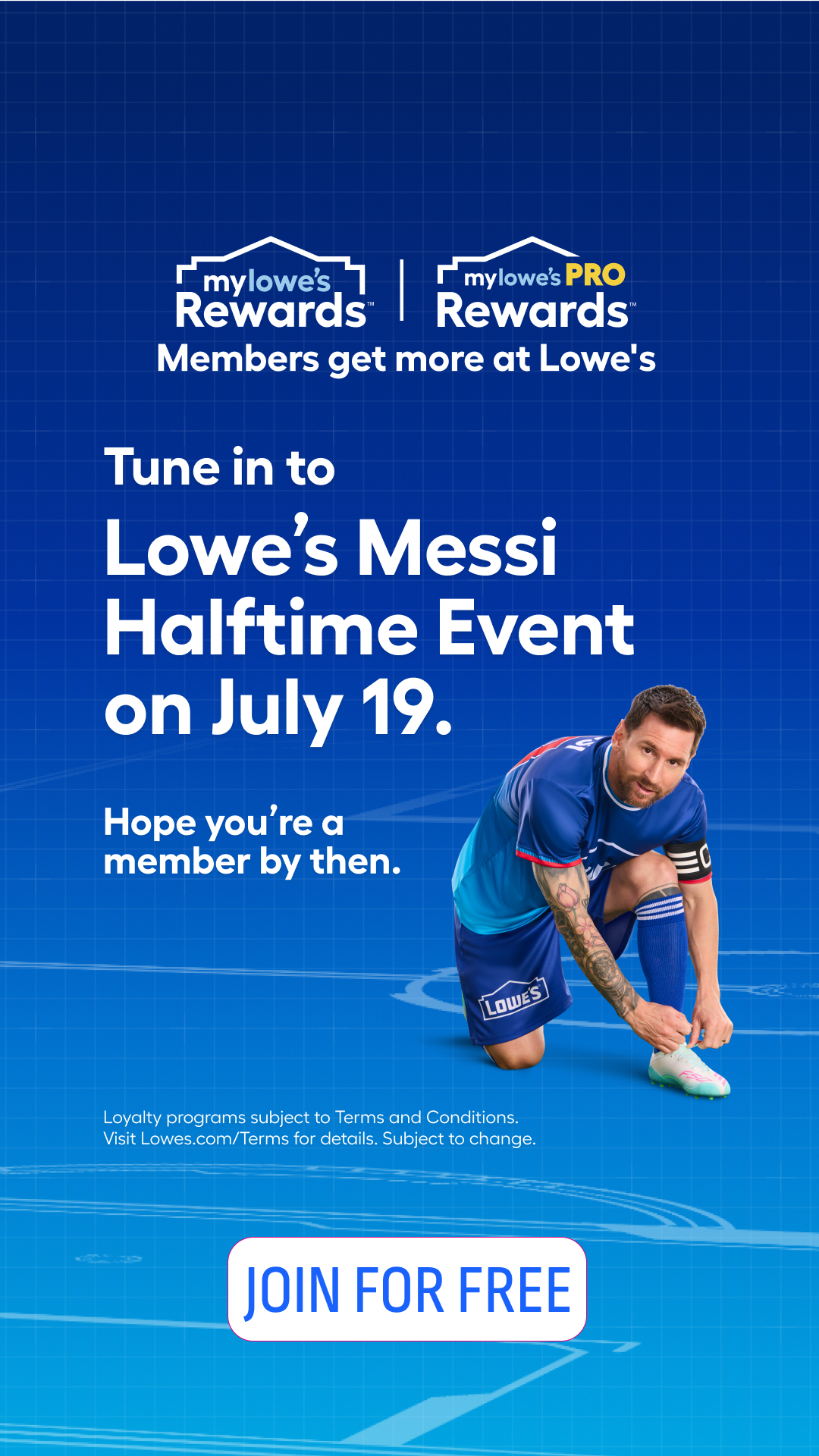 Lowe's Home Improvement Facebook ad