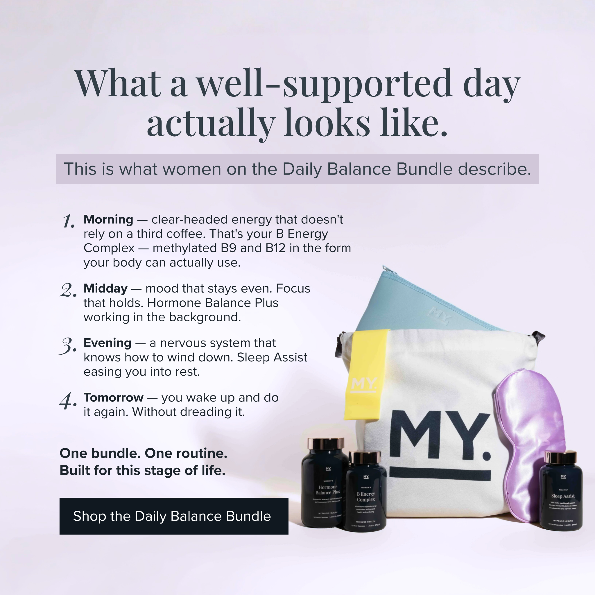 MyPause Health Facebook ad