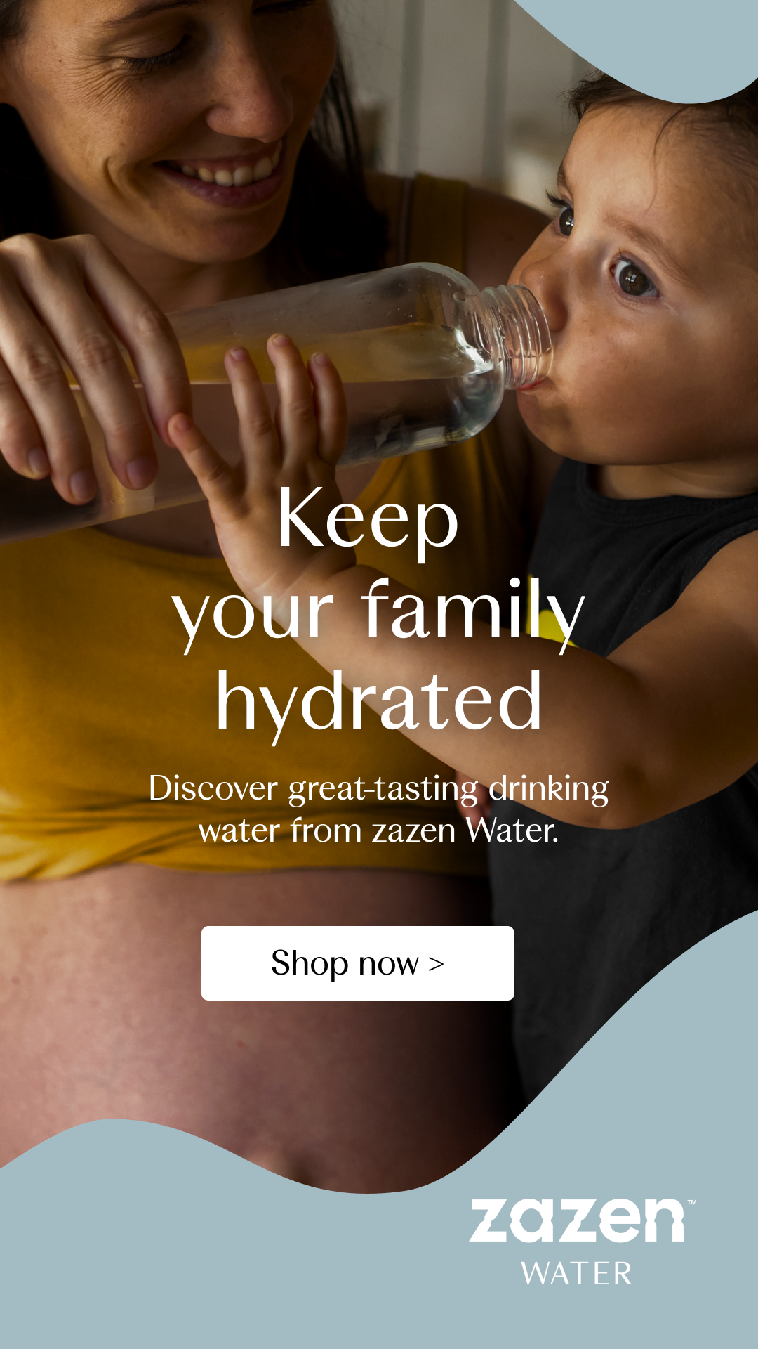 zazen Alkaline Water Facebook ad